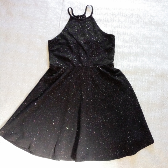 Zunie Girls Glitter Dress - Picture 4 of 7